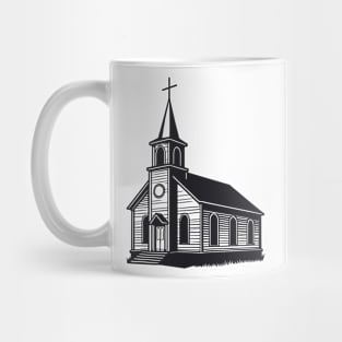 Old Country Church Mug